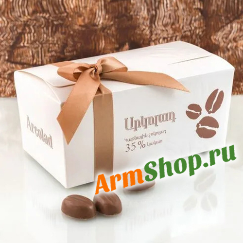 Молочный шоколад 35% Арколад Кофейные зерна 310г