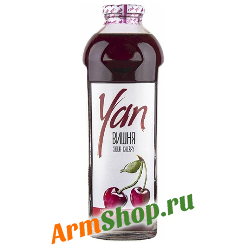 Натуральный  Нектар Вишневый "Yan" 0,930 л ст. "СИС Натурал"
