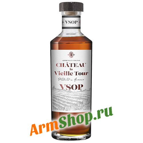 Коньяк Армянский "Chateau la Vieille Tour" VSOP 5 лет выдержки 0,5 л 40% "ВОСТАН ВЗ"