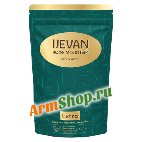 Кофе Армянский молотый Extra 100% Арабика 100 гр "Иджеван"