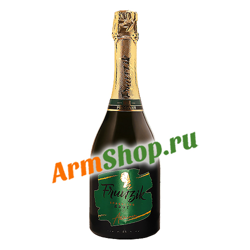 Шампанское "Frunzik" белое Брют 0,75 л 12% "Прошянский КЗ" 