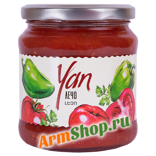 Лечо "Yan" 450гр "СИС Натурал" 