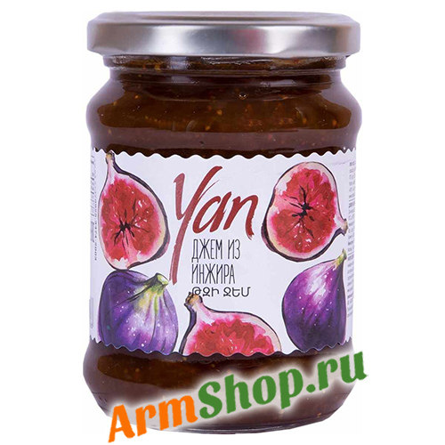 Джем из Инжира "Yan" 300 гр "СИС Натурал"